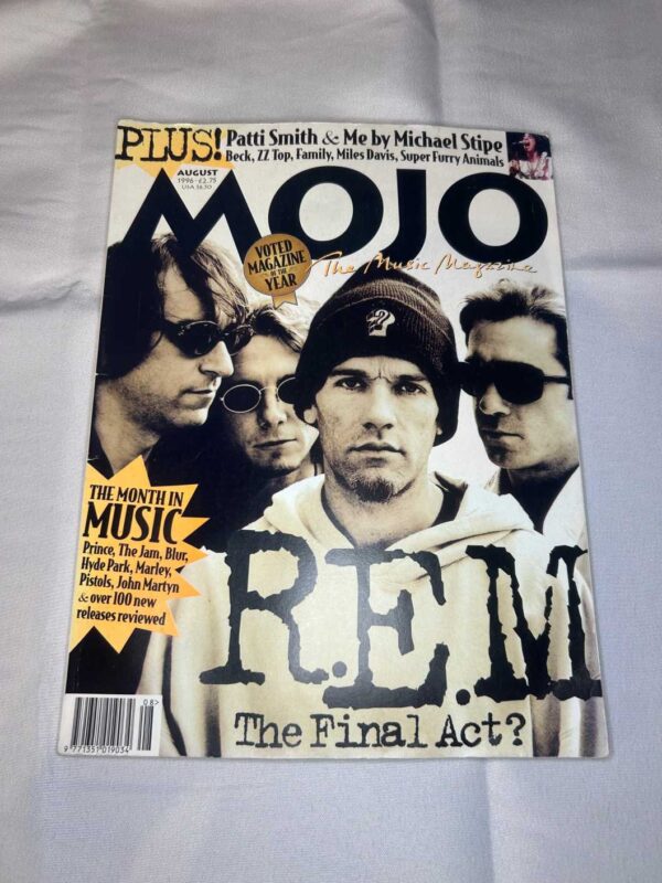 Mojo August 1996 and August 2007 Magazine R.E.M The Police