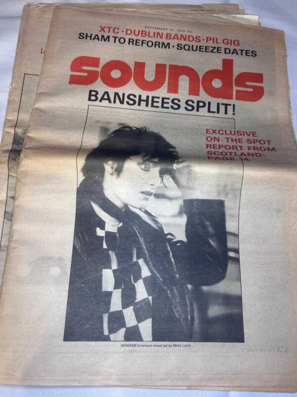 Sounds Magazine from 1979 x 2