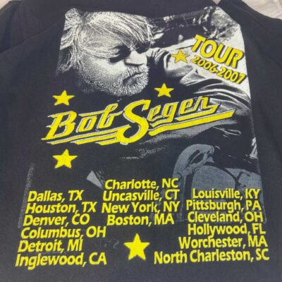 Bob Seger T-Shirt Original Tour 2006 2007 Medium