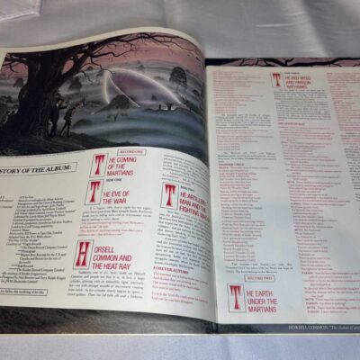Jeff Waynes War Of The Worlds LP Vinyl Original Gatefold
