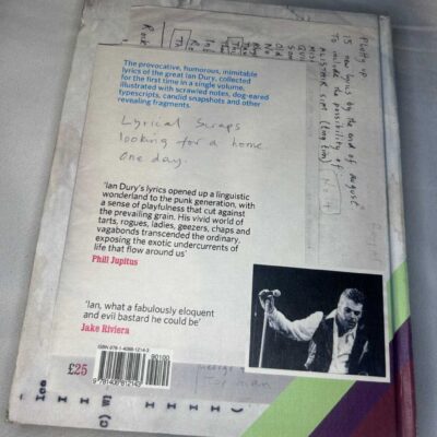 Ian Dury Book and CD Hallo Sausages Jemima Dury
