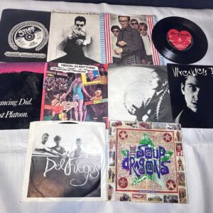 9 x 7 inch vinyl rare punk new wave lot 10