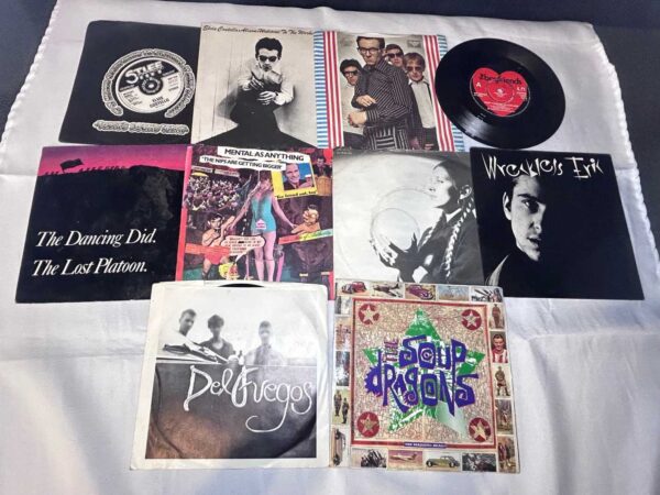 9 x 7 inch vinyl rare punk new wave lot 10
