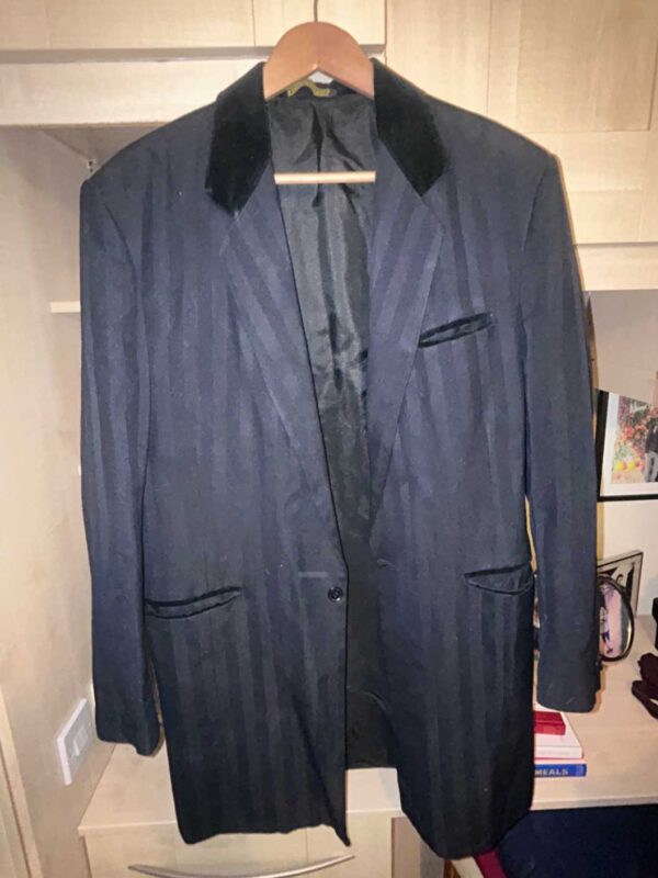 La Rocka Johnson Jacket Striped 44 inch Chest 1980’s Kings road