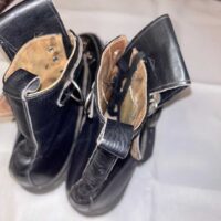 La Rocka Red Johnsons Doc Martin Size 10 Red Leather Buckle Shoe - Image 6