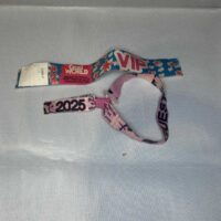 Cruelworld Festival VIP wristband and Guess wristband 2024 2025 Genuine - Image 3