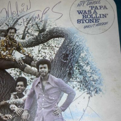 The Temptations All Directions 1972 Signed LP Vinyl Rare Genuine