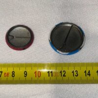 The Alarm 2 badges 2.5cm and 3cm Genuine Vintage - Image 2