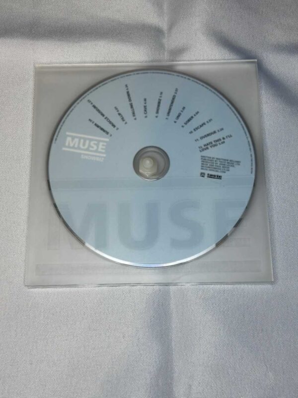 Muse US CD Promo of Showbiz (No Spanner) Rare Genuine