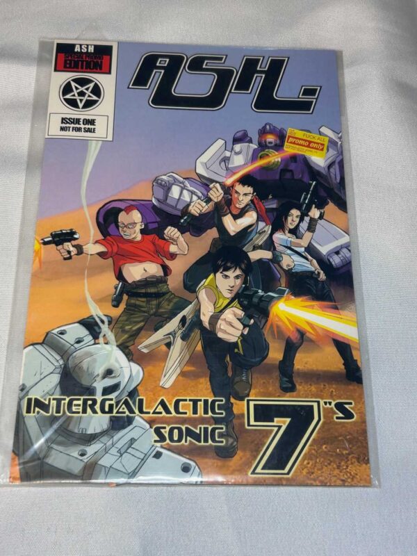 ASH CD Promo Intergalactic Sonic 7″s Rare Genuine