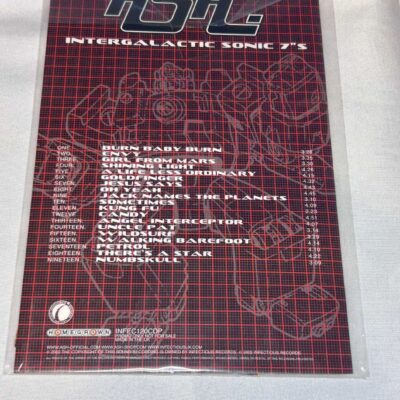 ASH CD Promo Intergalactic Sonic 7″s Rare Genuine