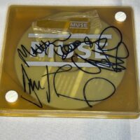 Muse Signed CD Key Case Origin Of Symmetry with Key Autographed Rare Genuine - Image 3