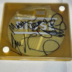 Muse Signed CD Key Case Origin Of Symmetry with Key Autographed Rare Genuine