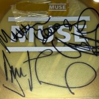 Muse Signed CD Key Case Origin Of Symmetry with Key Autographed Rare Genuine - Image 4