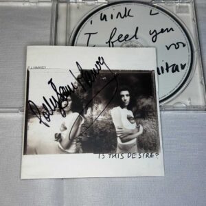 Polly Jean Harvey PJ Harvey Signed Album Is This Desire Rare Genuine 1998