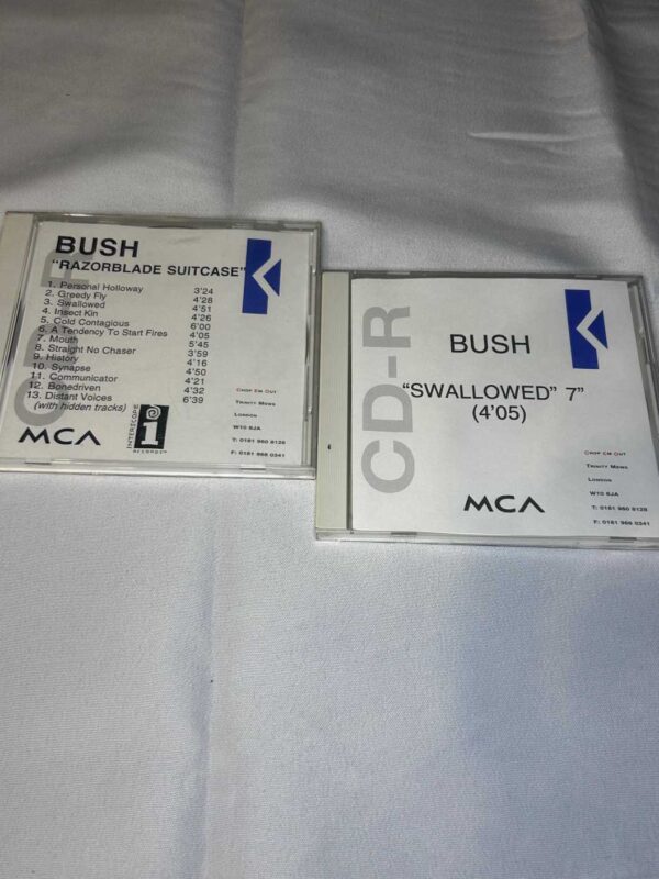 Bush Razorblade Suitcase Promo CD Swallowed Gavin Rossdale 1997