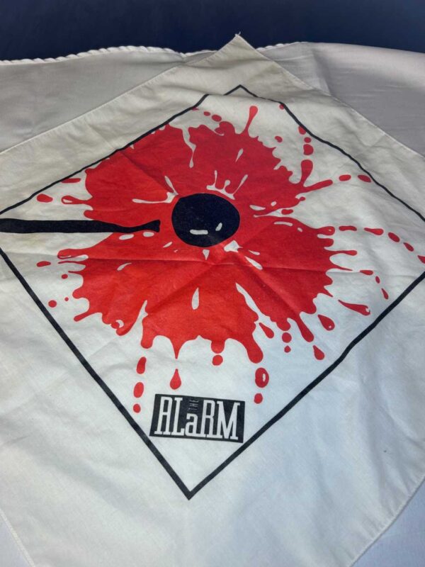 The Alarm Headscarf Genuine Mike Peters 1980’s
