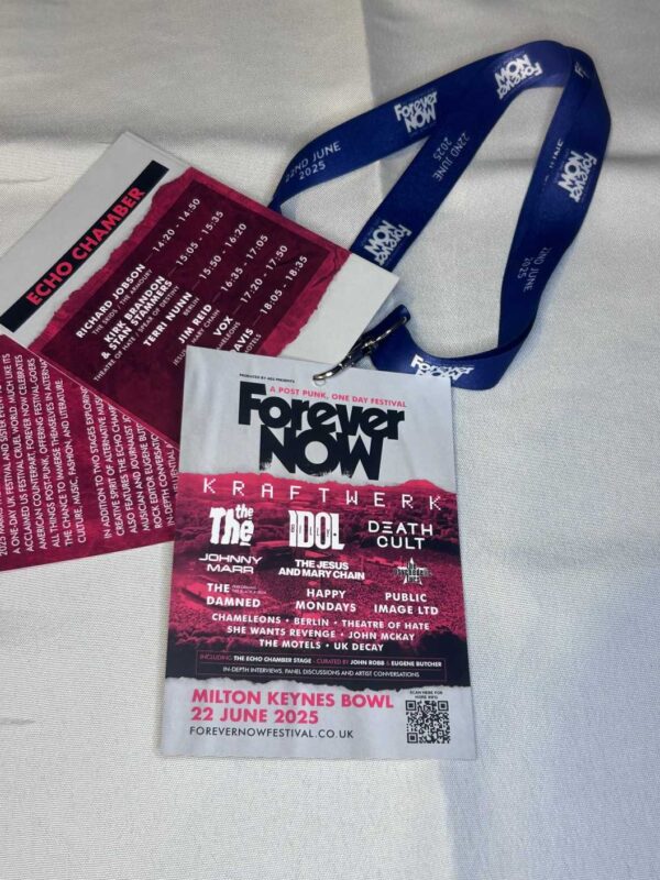 Forever Now Festival Lanyard