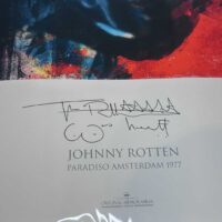 Johnny Rotten John Lydon Signed Print Rare Numbered 208/300 - Image 7