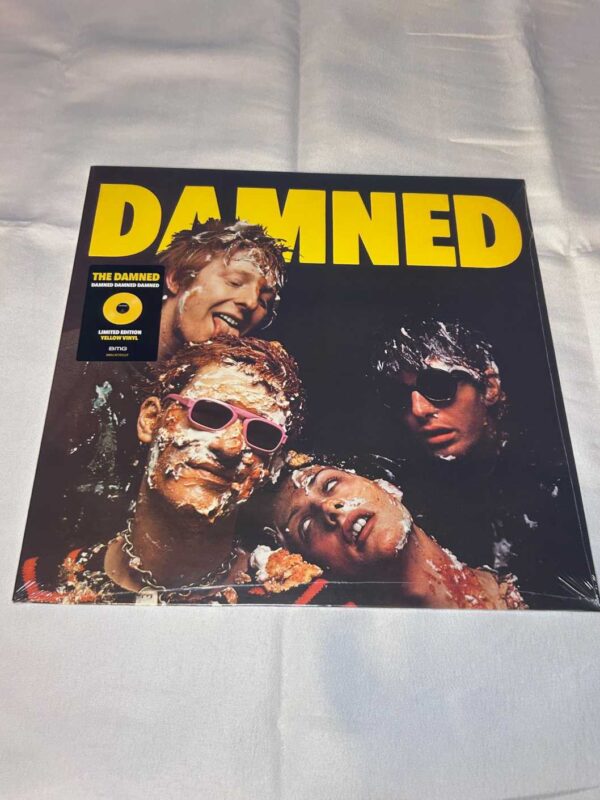 The Damned Damned Damned Damned Yellow Vinyl Limited