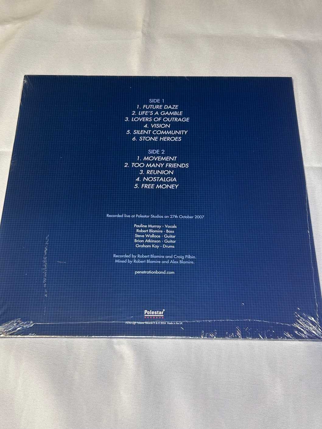 Penetration Moving Targets Recalibrated LP Red Vinyl only 250