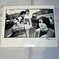 Manic Street Preachers Photo 1 Archival Paper Signed by Martyn Goodacre Photographer. Genuine. - Image 2