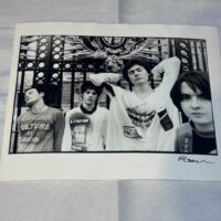 Manic Street Preachers Photo 5 Archival Paper Signed by Martyn Goodacre Photographer. Genuine. - Image 2
