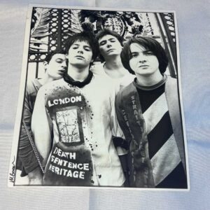 Manic Street Preachers Photo 8 Archival Paper Signed by Martyn Goodacre Photographer. Genuine.