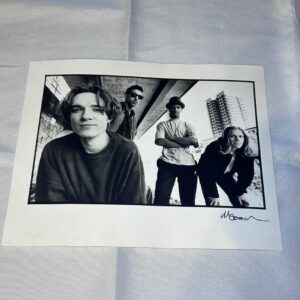 Photo of The Prodigy on Archival Paper Signed by Martyn Goodacre Photographer. Genuine.