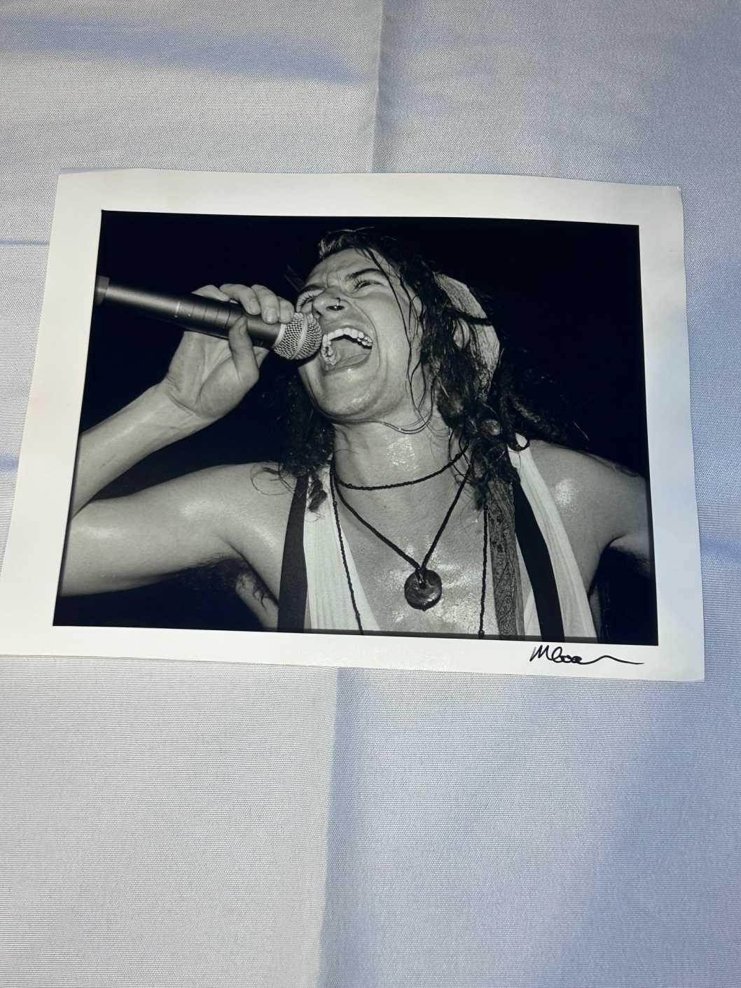 Photo of Pop Will Eat Itself PWEI 2 on Archival Paper Signed by Martyn Goodacre Photographer. Genuine.