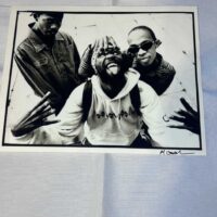 Photo of Wu Tang Clan 1 on Archival Paper Signed by Martyn Goodacre Photographer. Genuine. - Image 2