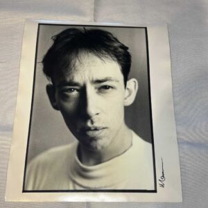Photo of Steve Lamacq 6 Music Radio 1  on Archival Paper Signed by Martyn Goodacre Photographer. Genuine.