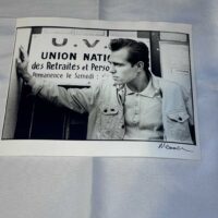 Photo 1 of Paul Simonon The Clash on Archival Paper Signed by Martyn Goodacre Photographer. Genuine. - Image 2