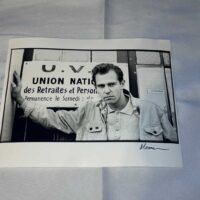 Photo 2 of Paul Simonon The Clash on Archival Paper Signed by Martyn Goodacre Photographer. Genuine. - Image 2