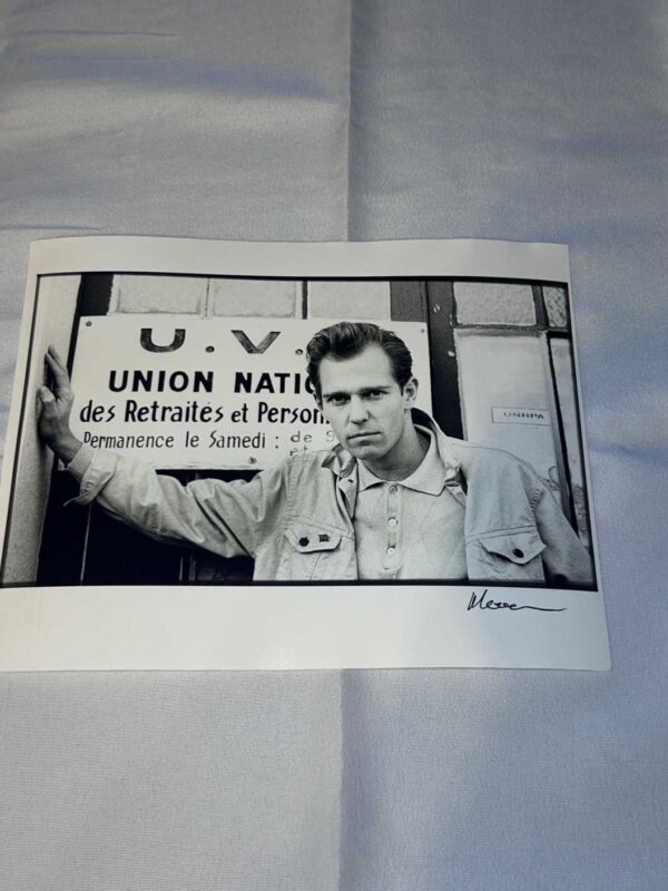 Photo 2 of Paul Simonon The Clash on Archival Paper Signed by Martyn Goodacre Photographer. Genuine.