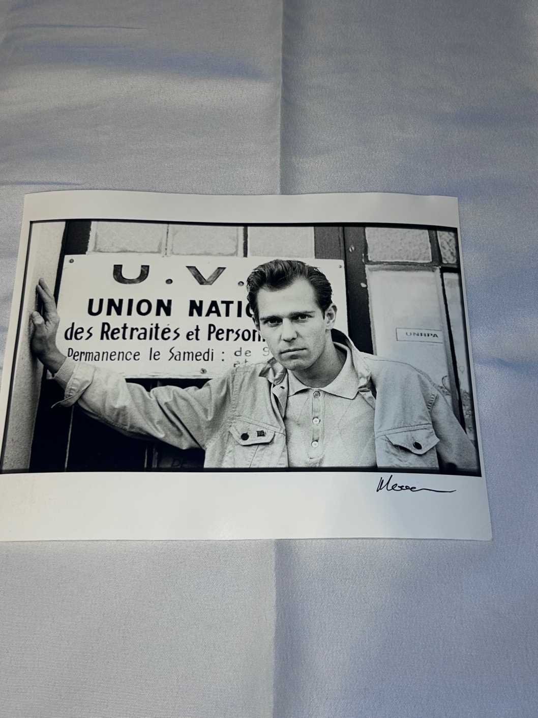 Photo 2 of Paul Simonon The Clash on Archival Paper Signed by Martyn Goodacre Photographer. Genuine.