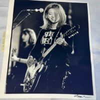 Photo of Lush Singer Miki Berenyi 1 on Archival Paper Signed by Martyn Goodacre Photographer. Genuine. - Image 2