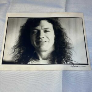 Photo 2 of Angus Young AC/DC on Archival Paper Signed by Martyn Goodacre Photographer. Genuine