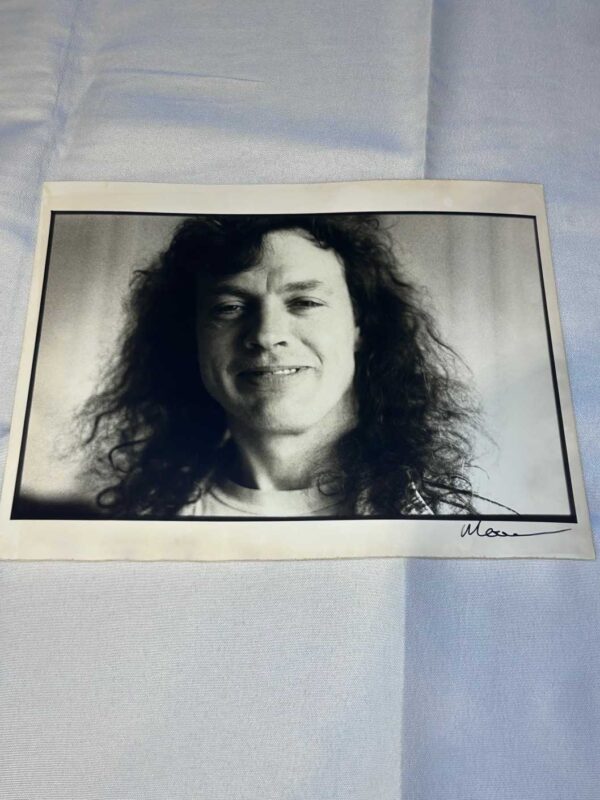 Photo 2 of Angus Young AC/DC on Archival Paper Signed by Martyn Goodacre Photographer. Genuine