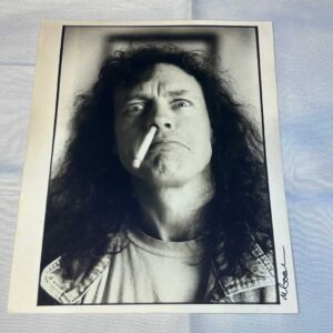 Photo 3 of Angus Young AC/DC on Archival Paper Signed by Martyn Goodacre Photographer. Genuine