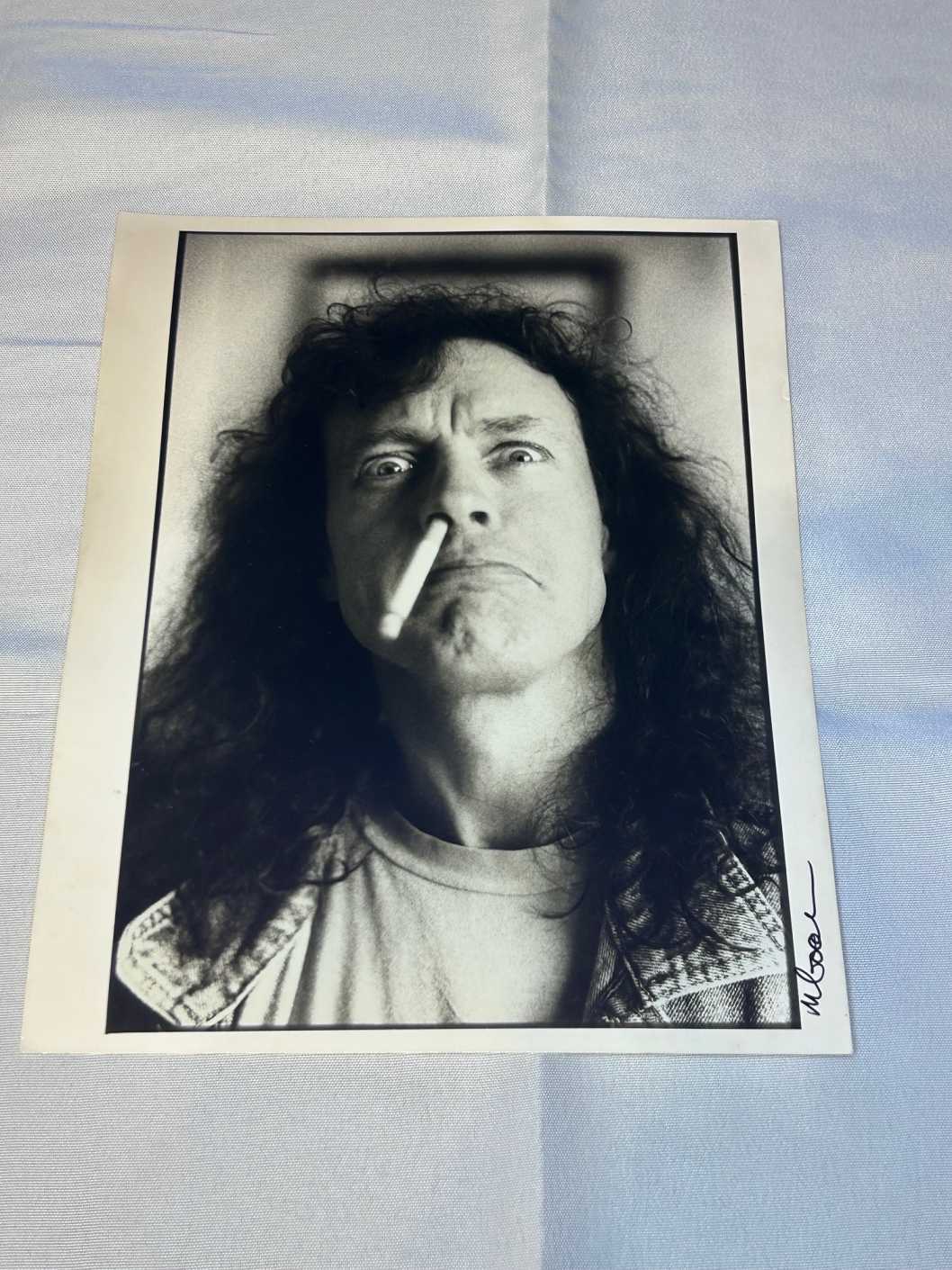 Photo 3 of Angus Young AC/DC on Archival Paper Signed by Martyn Goodacre Photographer. Genuine