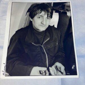 Photo of Paul Heaton Beautiful South The Housemartins on Archival Paper Signed by Martyn Goodacre Photographer. Genuine.