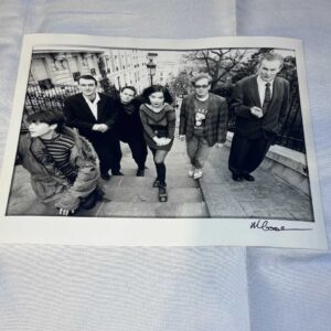 Photo 2 of The Sugarcubes Bjork on Archival Paper Signed by Martyn Goodacre Photographer. Genuine