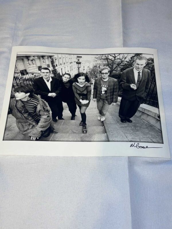 Photo 2 of The Sugarcubes Bjork on Archival Paper Signed by Martyn Goodacre Photographer. Genuine