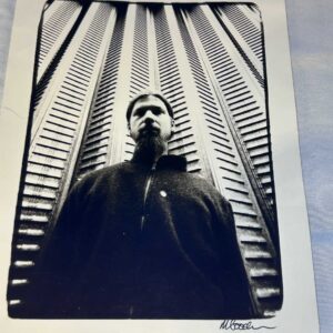 Photo of Aphex Twin on Archival Paper Signed by Martyn Goodacre Photographer. Genuine
