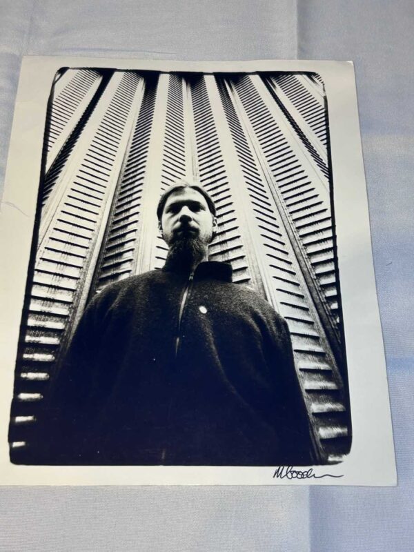 Photo of Aphex Twin on Archival Paper Signed by Martyn Goodacre Photographer. Genuine