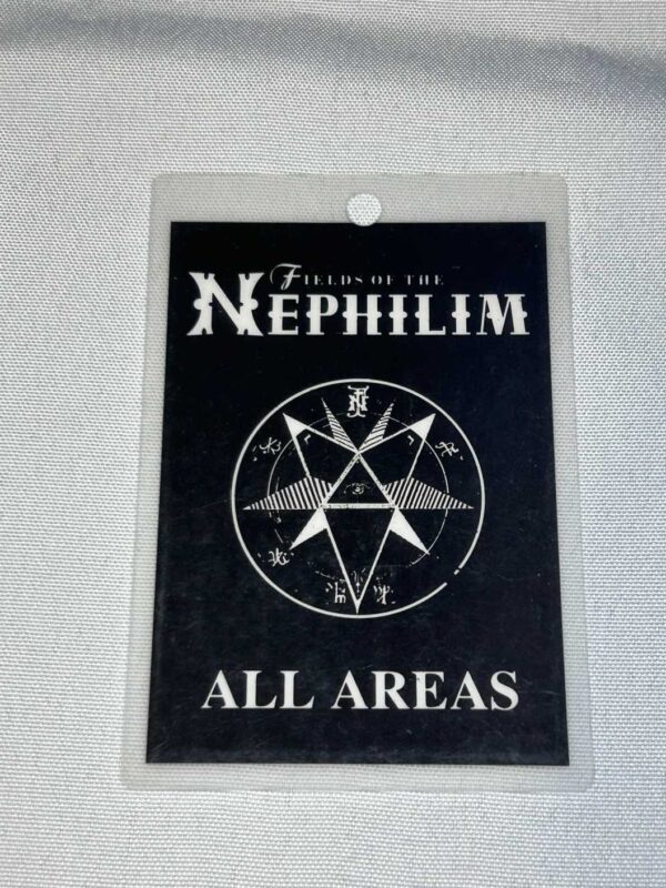 Fields Of The Nephilim Tour Pass 1990’s