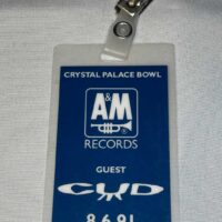 CUD Guest Tour Pass 8/8/1991 A&M Records Crystal Palace Bowl - Image 2