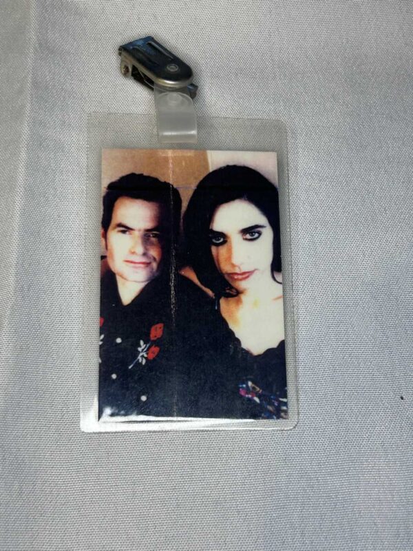 John Parish & PJ Harvey event pass Island Records 1996