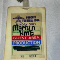 Phoenix Festival 1994 Sunday NME Pass Rare Genuine Guest - Image 2
